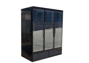 Best SECOP Compressor Double Glass Door Refrigerator Three Hinged Swing wholesale