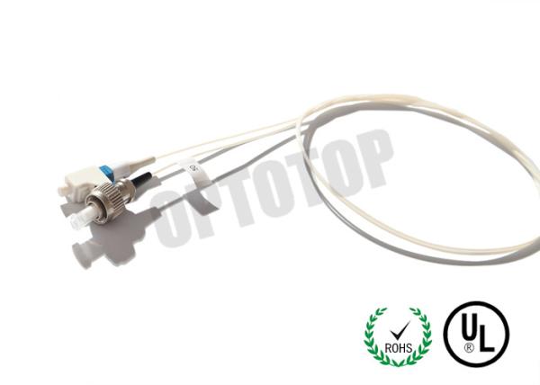 Cheap Simplex Core LC UPC Pigtail 0.9/2/3mm For Telecom Network Low Insertion Loss for sale