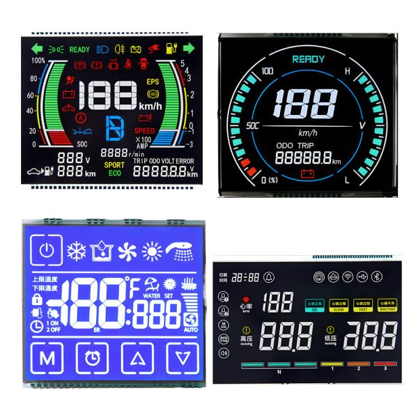 Custom LCD Display TN/HTN/STN/FSTN/VA Monochrome Segment Character Graphic COG