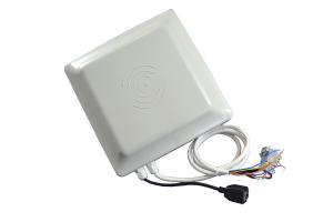 Parking Lot TCPIP Long Distance RFID Reader , RFID Integrated Reader With Trigger Activating