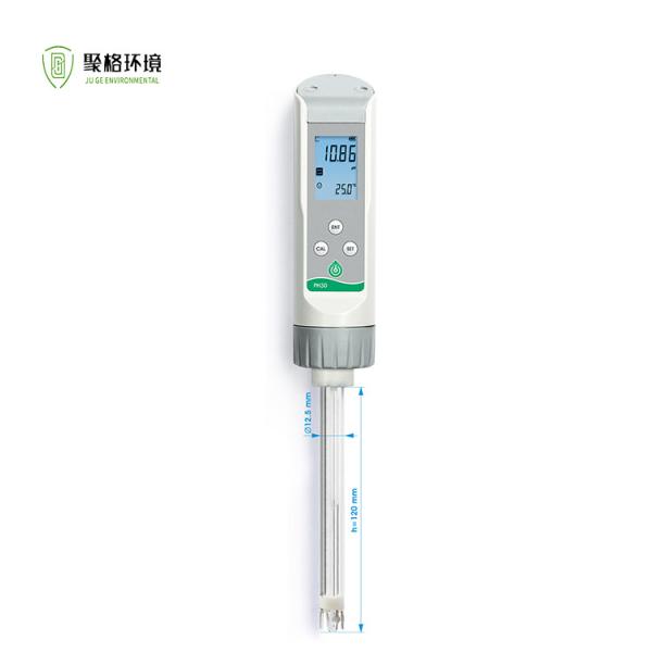 Cheap Replaceable Probe Handheld Digital PH Meter Fast Reponse For Various Environments for sale