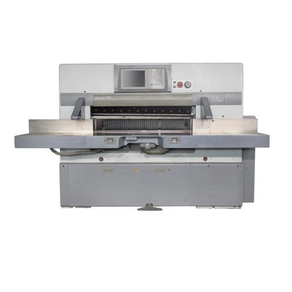 Cheap Video Technical Support Polar 115 Cutting Machine Germany Automatic Unloading System for sale