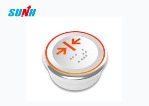 New Design Elevator Push Button With Brailler DC24V DC12V Orange Light