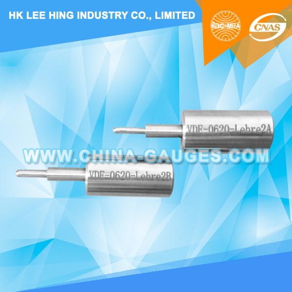 DIN VDE 0620-1 Lehre 2 Gauges for Test Smallest Opening Width and Smallest