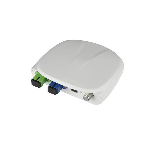 Cheap Digital FFTH Fiber Optic Node Receiver OR19  AGC Function Built - In WDM for sale