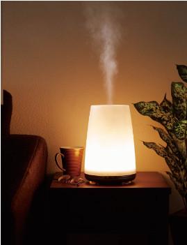 Cheap 2L Ultrasonic Electric Aroma Diffuser Humidifier With Table Lamp Function for sale