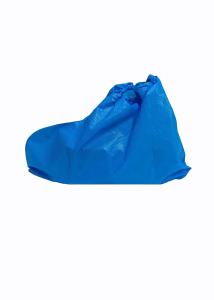 Best Single Use Waterproof CPE Overshoes With Elastic Rubber Opening wholesale