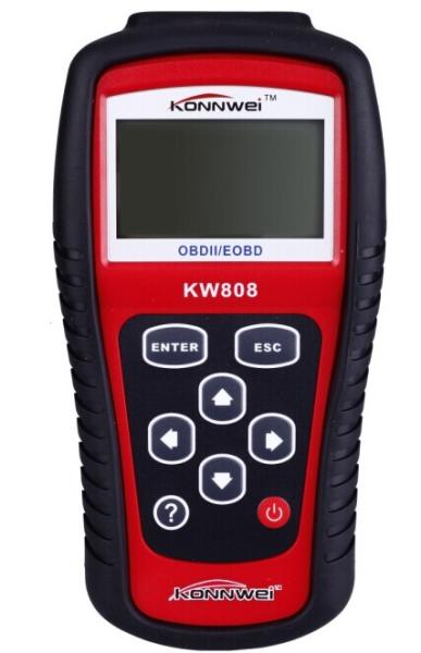Cheap Portable Obd2 Diagnostic Scan Tool 2.8 Inches 5 Languages Konnwei Kw808 ABS for sale