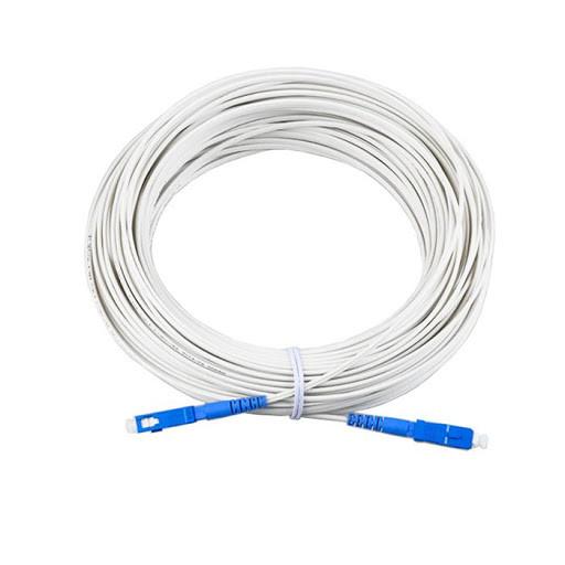 Cheap SC UPC to SC UPC Single Mode Simplex Drop Cable Patch Cord for sale