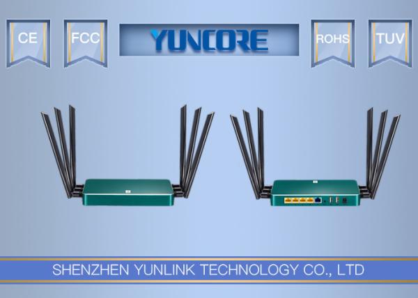 Cheap Desktop 11AC Wireless Router Authentication Advertisement Support 1200Mbps for sale