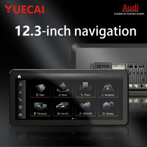 Audi Q5 A4L Q7 A6L Q3 A3 CarPlay Car Navigation System Android All In One 12.3 Inch