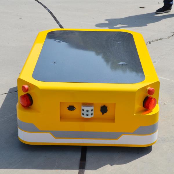 Cheap 0.2 Tons Autonomous Guided Vehicle , Magnetic Navigation Automated Guided Carts for sale