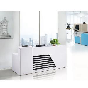 China New Modern Office Counter Table Office Furniture Design Receptionist Desk on sale