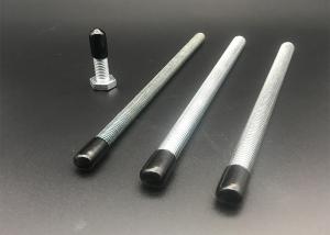 PVC Threaded Bar Strut Channel End Cap Unistrut Black M8