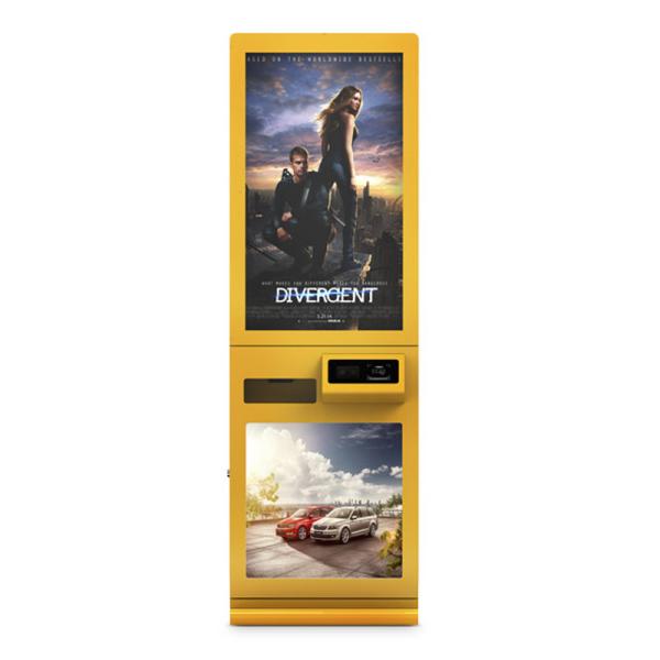Cheap 46 Inch Touch Screen Ticketing Self Payment Kiosk self service for sale