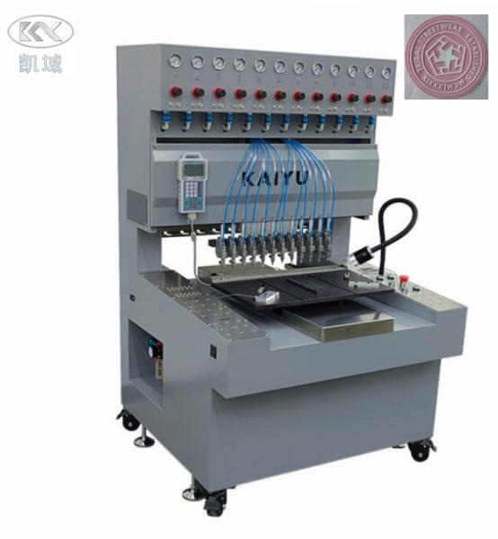 Cheap Silicone Rubber Keychain Making Machine PVC Dispenser 12 Color for sale