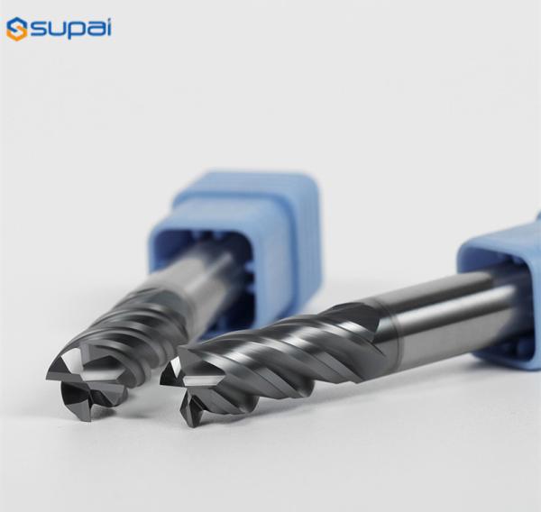 Cheap 1/2 In Right Hand Square End Cutter With TiAlN Coating for sale