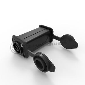 China Outdoor Powercon Connector Coupler Male Adapter Power Connector For Linking Cables on sale