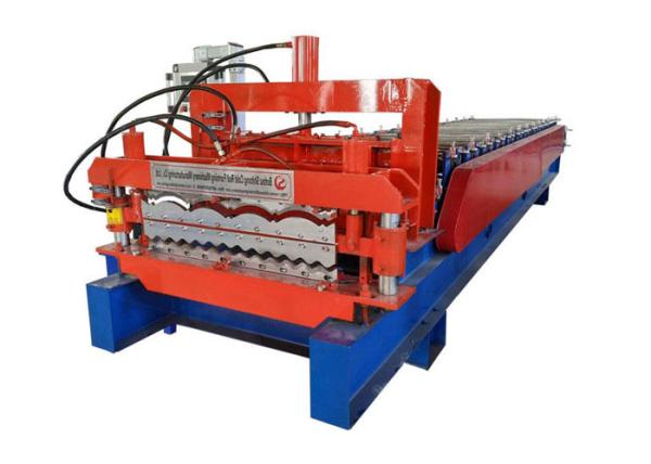 Cheap Weight 4.5 Tons Double Layer Roll Forming Machine Any Two Profiles Combination Available for sale
