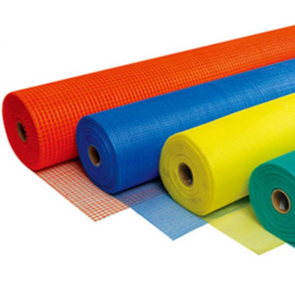 Cheap Different colors soft fiberglass self - adhesive net used for EPS for sale
