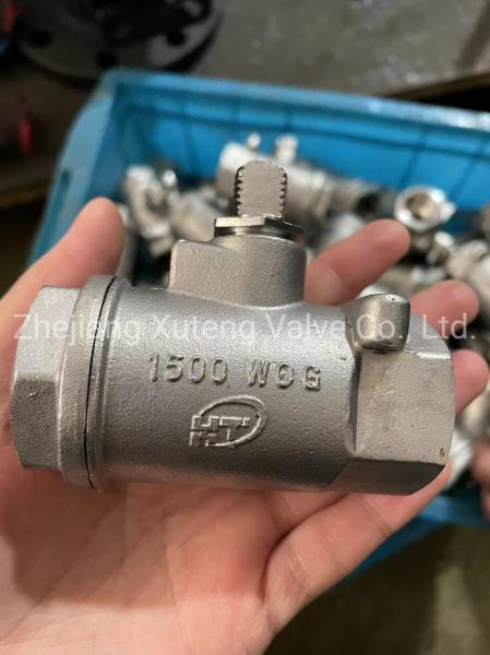 Cheap 30-Day Return Policy Water Media Stainless Steel Ball Valve with Spring Return Handle for sale