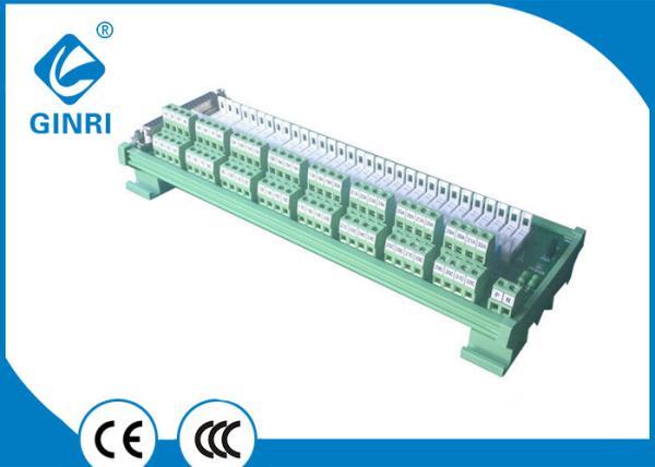 Cheap 0.1Hz Frequency Omron Relay Module / I O Din Rail Relay Module D - SUB Connector for sale