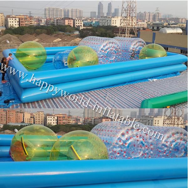 Cheap largest inflatable ball pool, adult inflatable swimming pool ,inflatable deep pool rental for sale