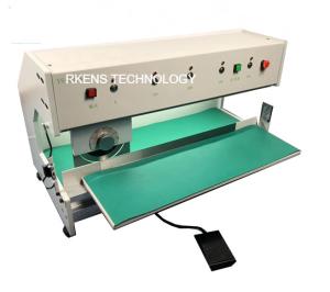Motorized Type PCB V Cut Machine , V Scored PCB Separating Machine 220V/110V