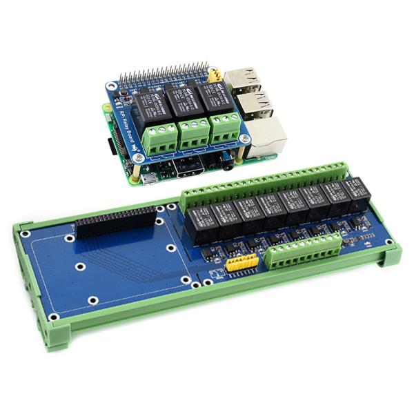 Cheap 3 8 Ways Relay Control Module Expansion Board Optocoupler Isolation for Raspberry Pi for sale