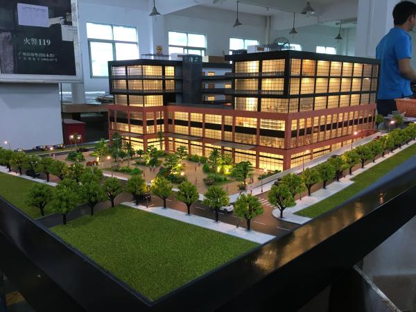 Cheap Mini 3D Printed Scale Models , Factory Type Modern Architecture Model for sale