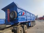 30000 kg Max Payload Rear Tipping Semi Trailer for Heavy Duty Construction