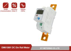 China Direct Current 3 Phase Kwh Meter Din Rail Mounted Energy Meter For AC Charging Pile on sale