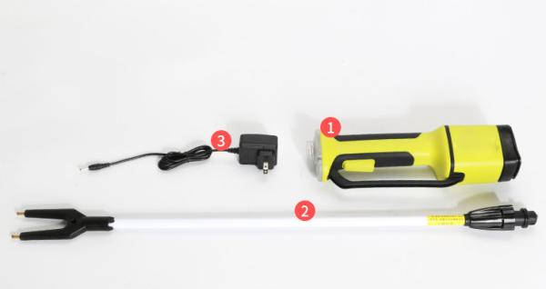 Cheap Handle Electric Stock Prodders Apple Green 5200Mah Cattle Shocker for sale