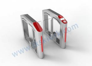 Best Single Channel/Double Channels Speed Gates , Security Access Control Gates with NFC Card Reader &amp; Camera by LKS wholesale