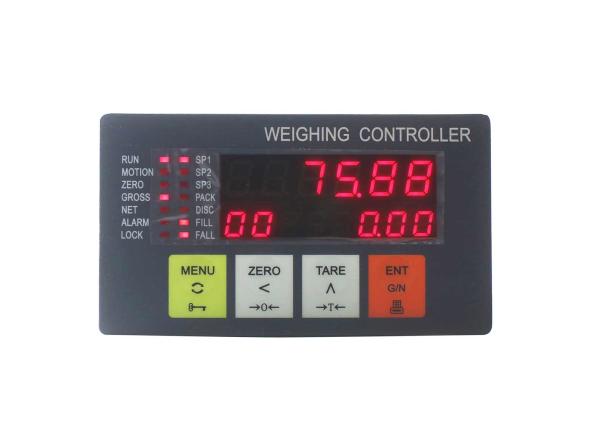 Cheap Decrement Ration Bagging Controller Indicator 0.2%~0.5% Static Weighing Accuracy for sale