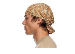 Best Small Floral Pattern UV  Headwear 25 * 50 CM Good Flexibility For Skate wholesale