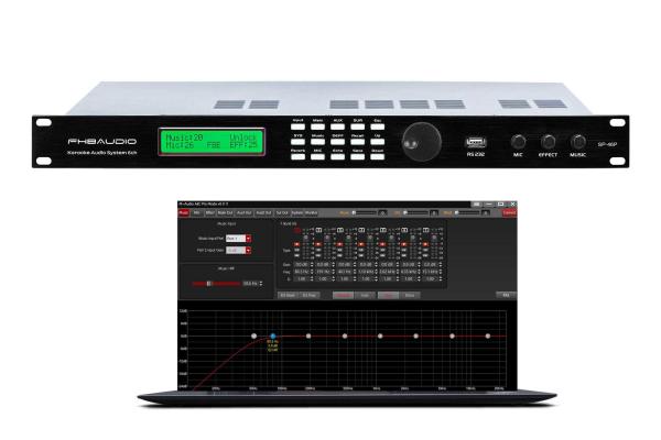 Cheap DSP Chip Speaker Management Processor 96K Sampling Rate Karaoke Effect Processor for sale
