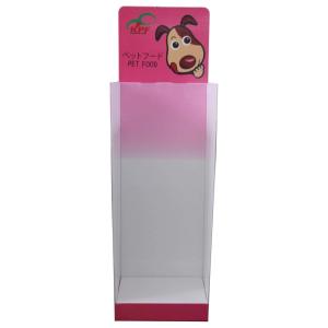 Fancy Retail Shipper Display , Carton Patterned Presentation Cardboard Display