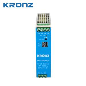 Industrial Power Supply 120W Output Power for Industrial Control Systems Fanless Cooling