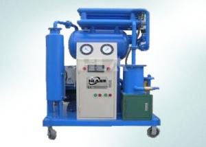 China Small Size Vacuum Transformer Oil Filtration Machine Insulating Oil Purifier on sale