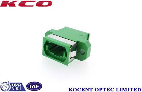 Cheap Single Mode MPO MTP Patch Cord Adaptor With Green Color 1260 ~ 1650nm Wave Length for sale