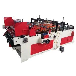 China 4 And 6 Corner Folder Gluer for Semi Auto Folder Gluing Machine Corrugated Sheet on sale