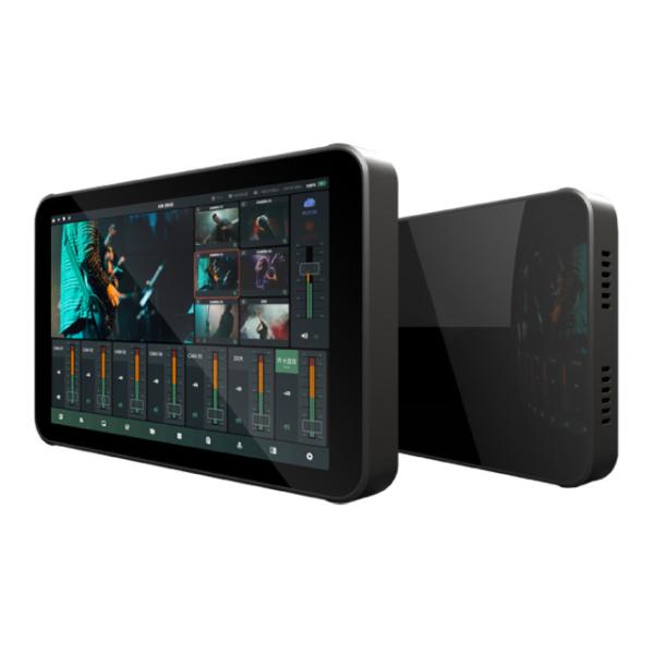 Cheap Portable 8Inch Touchscreen Live Stream Video Mixer Encoder Broadcasting Device for sale