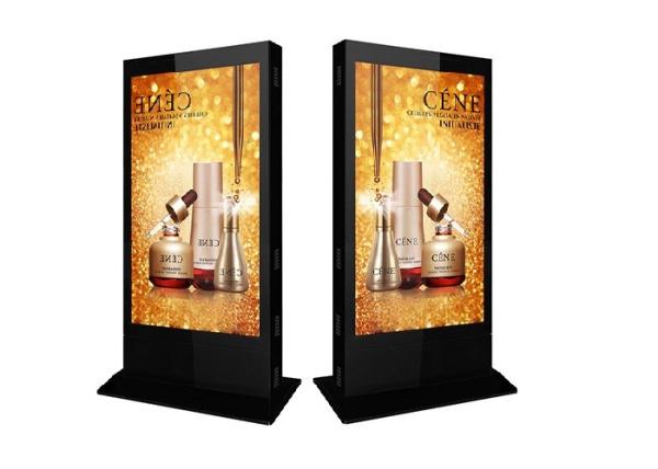 Cheap Stand Alone Digital Signage , Lcd Poster Display Automatic Light Sensor System for sale