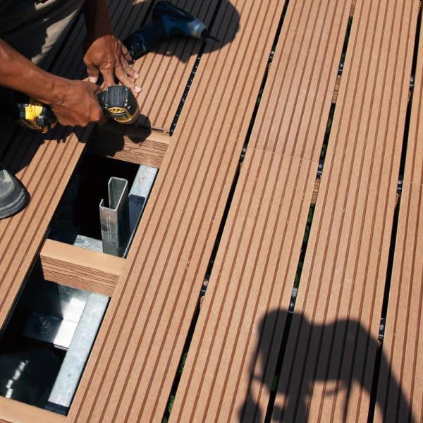 Cheap Garden WPC Decking Panel Suppliers Customized Multifunctional for sale
