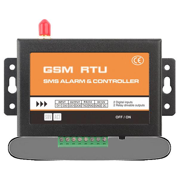 Cheap CWT5005 2Digital input and 1 Relay output GSM RTU Control Relay, AC Contactor for sale