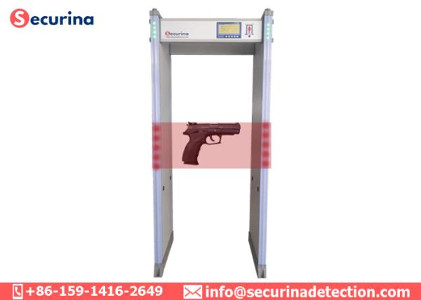 Cheap 0-299 Sensitivity Door Frame Metal Detector Weatherproof With Audible Visual Alarm for sale