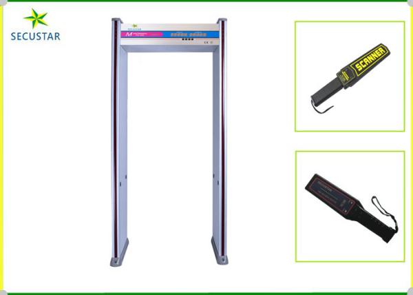 Cheap Bomb Detection Body Scanner Metal Detector With Led Sensitivity Level Indication On Panel for sale