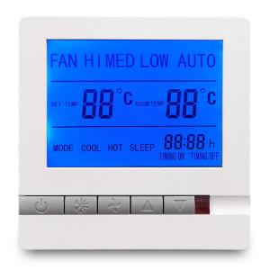 Best LENYO Digital Electronic Room Thermostats ABS Plastic Weekly Programming Cycle wholesale