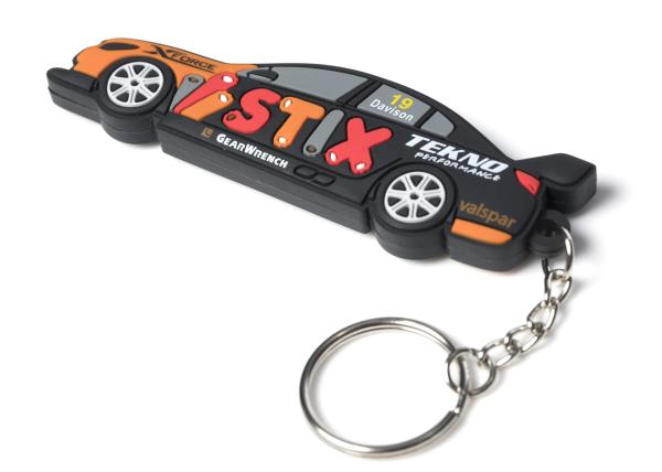 Cheap Custom 2D/3D Soft PVC Rubber Keychain With Extra Printed Logo for sale